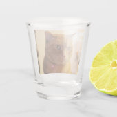 Katze Schnapsglas (Rückseite)