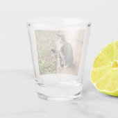 Katze Schnapsglas (Rückseite)