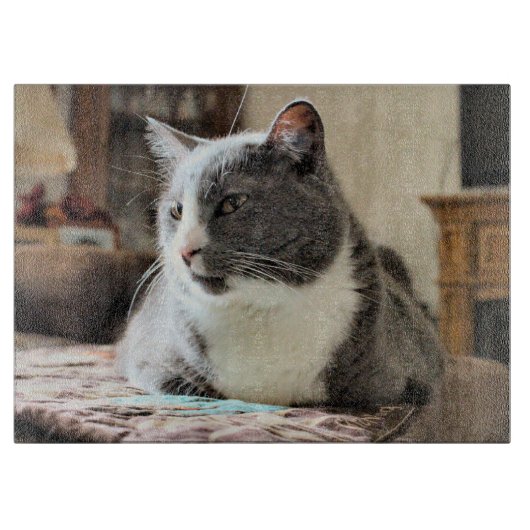 Katze Schneidebrett (Vorderseite)