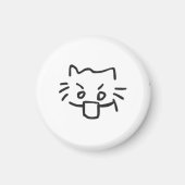 Katze schockierte Magnet (Vorne)