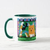 Katze-Schwanz Schale Tasse (Links)