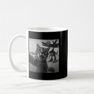 Katze Selfie Hai Krokodil Italien Brainrot Meme Kaffeetasse