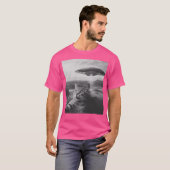 Katze Selfie mit Ufo T-Shirt (Vorne ganz)