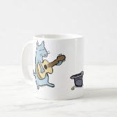Katze Serenade Kaffeetasse (Vorderseite Links)