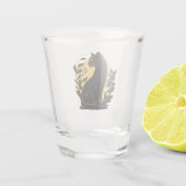 Katze setzen schnapsglas (Rückseite)