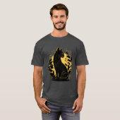 Katze setzen T-Shirt (Vorne ganz)