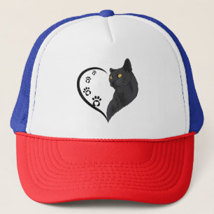 Katze Shirt Katzenjammer Shirts für Frauen Mädchen Truckerkappe