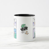 Katze sitzt auf Zweisitzer (Schoß) Tasse (Zentrum)