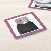 KATZE-SKALLOPER-Untersetzer Untersetzer (angewinkelt)