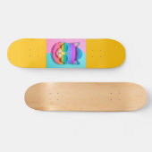 Katze Skateboard (Horizontal)