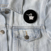 Katze Skeleton Hand Lazy Halloween Kostüm Cooler K Button (Beispiel)