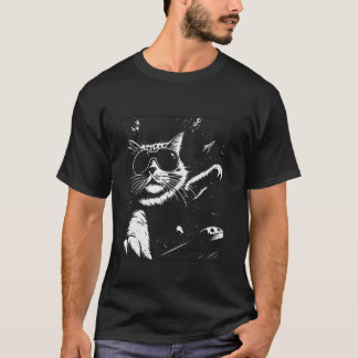Katze Sky Diving Parachuting Skydiving Skydiver Pa T-Shirt