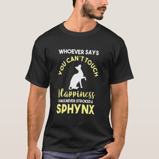 Katze Sphynx 5 T-Shirt (Vorderseite)