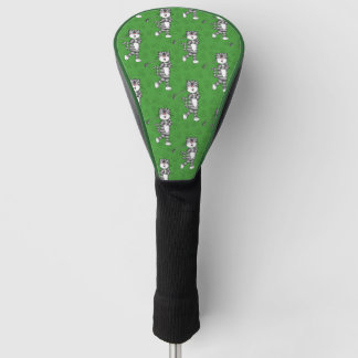 Katze spielt Golf (Driver), lustiger Golfer Headcover