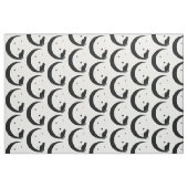 Katze, Sterne und Mond Stoff (Fat Quarter (45,7 x 55,9 cm))