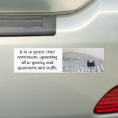 Katze stört Menge Autoaufkleber (Auf Auto)