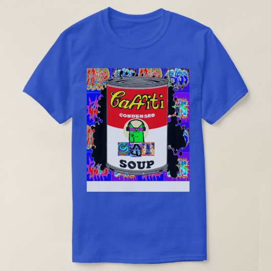Katze Suppe T-Shirt (Design vorne)