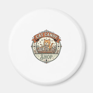Katze Süßigkeiten Shop Katze Süßigkeiten Shop Katz Magnet