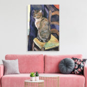 Katze, Suzanne Valadon Leinwanddruck (Insitu (Wohnzimmer))