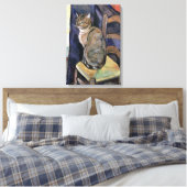 Katze, Suzanne Valadon Leinwanddruck (Insitu (Schlafzimmer))
