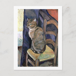 Katze, Suzanne Valadon Postkarte