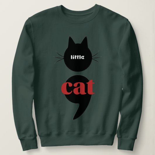 Katze Sweatshirt (Design vorne)
