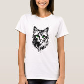 Katze T-Shirt (Vorderseite)