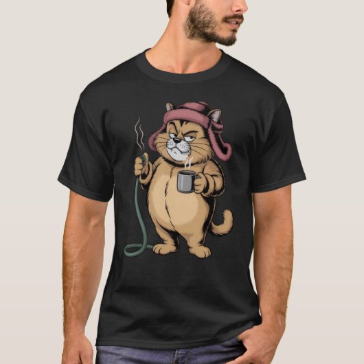 Katze T-Shirt (Vorderseite)