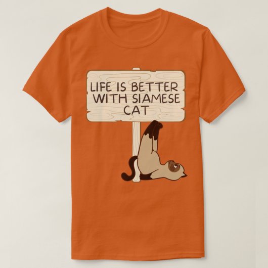 Katze T-Shirt (Design vorne)