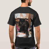 Katze T-Shirt (Rückseite)