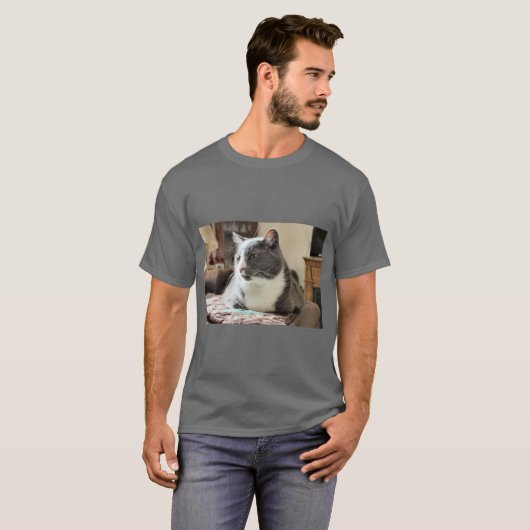 Katze T-Shirt (Vorne ganz)