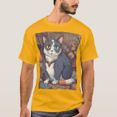 Katze T-Shirt (Vorderseite)