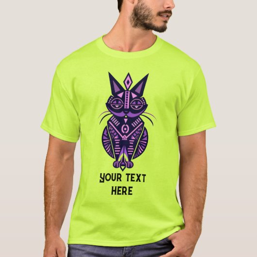 Katze T-Shirt (Vorderseite)