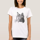 Katze T-Shirt (Vorderseite)