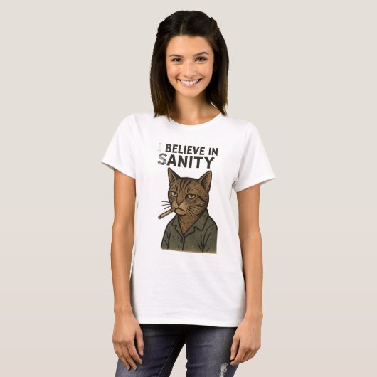 Katze T-Shirt (Vorne ganz)