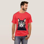 Katze T-Shirt (Vorne ganz)