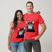 Katze T-Shirt (Unisex)