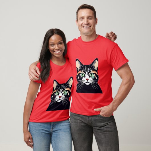 Katze T-Shirt (Unisex)