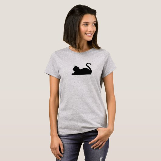 Katze T-Shirt (Vorne ganz)