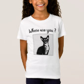 Katze T-Shirt (Vorderseite)