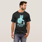 Katze T-Shirt (Vorne ganz)