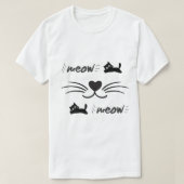 Katze T-Shirt (Design vorne)