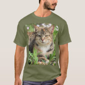 Katze T-Shirt (Vorderseite)
