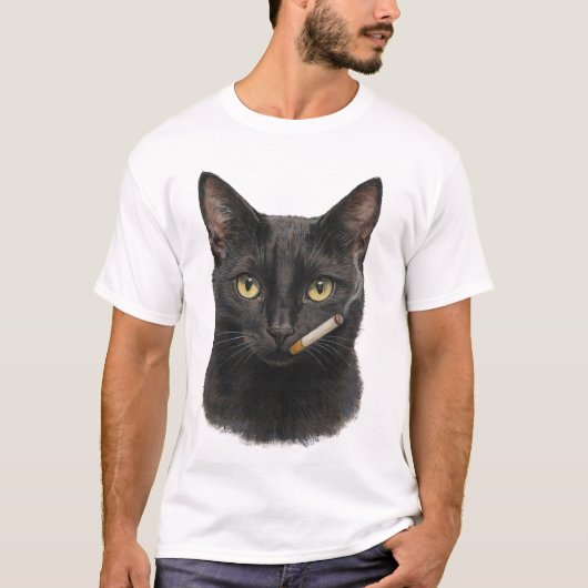 Katze T-Shirt (Vorderseite)