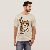 Katze T-Shirt (Vorne ganz)