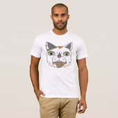 Katze T-Shirt (Vorne ganz)