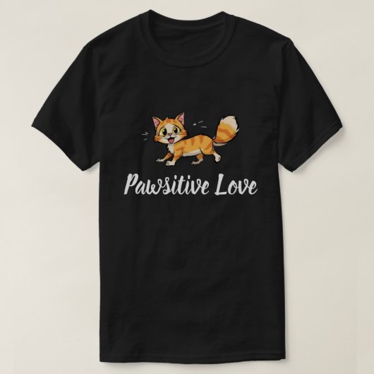 Katze T-Shirt (Design vorne)