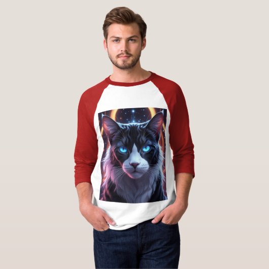 Katze T-Shirt (Vorne ganz)