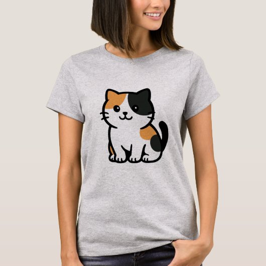 Katze T-Shirt (Vorderseite)