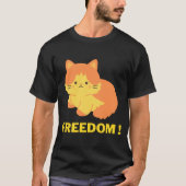 Katze T-Shirt (Vorderseite)